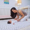 Muslin Swaddle Blankets Neutral Receiving Blanket for Boys and Girls by Comfy Cubs - 3 of 4