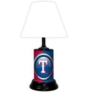 MLB 18-inch Desk/Table Lamp with Shade, with Team Logo, Texas Rangers - 1 of 1