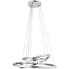 Elan Opus 31 1/2" Wide Chrome 3-Ring LED Pendant Light - 2 of 2