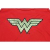 Wonder Woman Big Girls Logo Mesh Tank & Shorts PJ Set Red - 4 of 4