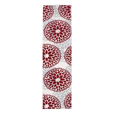 World Rug Gallery Modern Floral Circles Area Rug