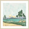 Amanti Art Hills and Trees by Jacob Q Wood Framed Wall Art Print - 4 of 4