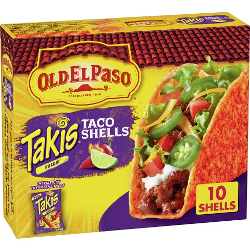 Old El Paso Stand 'N Stuff Takis Shells - 10ct / 5.4oz - image 1 of 4