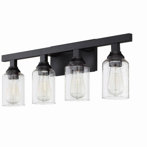 Craftmade Lighting Chicago 4 - Light Vanity in  Flat Black - image 1 of 1