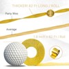 PartyWoo Crepe Paper Streamers Gold Metallic Foil 4 Rolls 328 ft 1.8 Inch x 82 Ft Roll - 3 of 4