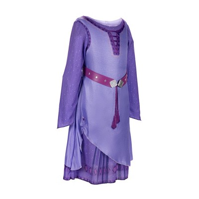 Disney Wish Asha's Purple Adventure Dress for Girls