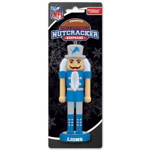 MasterPieces Game Day - NFL Detroit Lions - Team Keepsake Nutcracker - 1 of 4