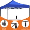Musment Canopy Tent, 10x10 ft Easy Pop up Outdoor Tent, Portable Straight Leg Gazebo Instant Canopy - 4 of 4