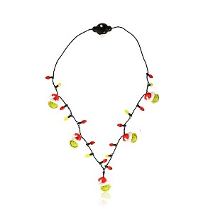 Dr. Seuss The Grinch Light Up Necklace with Christmas Lights and The Grinch - Christmas Jewelry - Officially Licensed, 30'' - 1 of 4