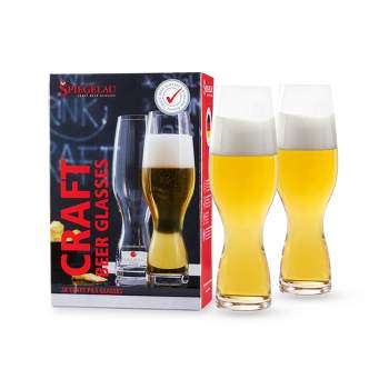 Spiegelau Craft Beer Glasses, Made in Germany And 2x Barrel Aged Crystal  Clarity