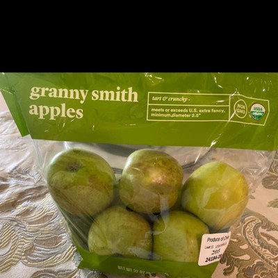 Fresh Organic Granny Smith Apples, 2lb Bag