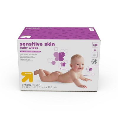 target sensitive skin baby wipes