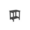 Patio Rocking Chair Sets,3-Piece Rocking Chair Set With Wood-Texture,2 Rocking Chairs And 1 Side Table,All Weather Rocking Chair Set-Cuddlewood - 3 of 4