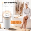 SKONYON 20L Large Towel Warmer Bucket with Timer & Adjustable Temp Settings, Ideal for Home, Spa, Salon, and More - 2 of 4