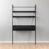 MH London Champier 42.5" Solid Wood and Metal Base Ladder Desk - 4 of 4