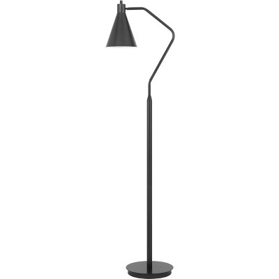 Cal Lighting Type A led bulb 15W max Capstone task metal floor lamp with swivel shade