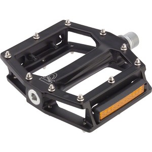 VP Components VP-531 Platform Pedals 9/16" Chromoly Spindle Aluminum Body Black - 1 of 1