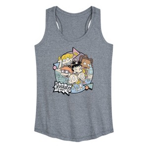 Women's - Rugrats - Retro Style Graphic Racerback Tank - 1 of 4