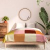 Deny Designs 3pc Full/Queen Gigi Rosado Tiles Comforter and Pillow Sham Set Cream: Abstract Design, Non-Woven Fabric, Machine Washable - 3 of 4