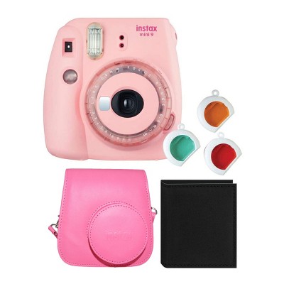 Fujifilm Instax Mini 9 Instant Film Camera with Case and Album Bundle