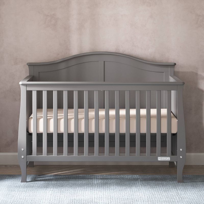 Child Craft Camden 4-in-1 Convertible Crib - Cool Gray, 2 of 10