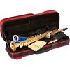Allora ASPS-550 Paris Series Straight Soprano Sax Lacquer Lacquer Keys - 3 of 4