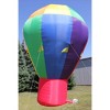 Northlight Promotional Advertising Inflatable Hot Air Style Balloon - 16' - Multicolor - 2 of 3