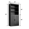 Large-capacity Glass Door Storage Cabinet, With A Stylish And Elegant Design Sense. It Is Both Practical And Beautiful - 4 of 4