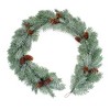 Winter Pine Garland with Pinecone Accents Set of 2 – 5'L Christmas Decor by Melrose - 2 of 3