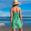 Women's Green Ditsy Floral Sweetheart Mini Tube Dress - Cupshe - 4 of 4