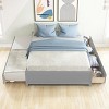 Streamdale FULL BED WITH TWIN SIZE TRUNDLE AND TWO DRAWERS FOR GREY COLOR - 2 of 4