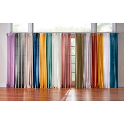 Eggshell Sheer Polyester Grommet Window Panel for Kids