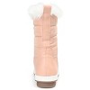 Journee Collection Womens Marie Tru Comfort Foam Block Heel Winter Boots, Blush 6.5 - 3 of 4