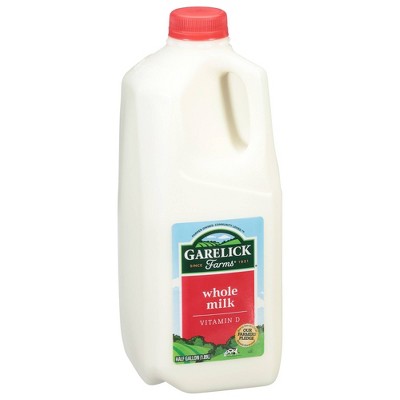 Garelick Farms Vitamin D Whole Milk - 0.5gal