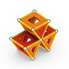 Geomag Magnetic Panels Building Set Recycled Red/Orange/Yellow - 78ct - image 3 of 4