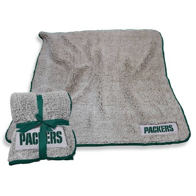 NFL Green Bay Packers Frosty Fleece Throw Blanket