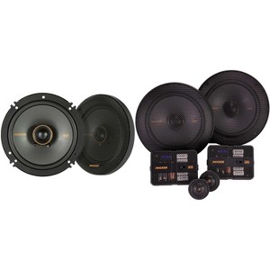Kicker 51KSS6504 KS-Series 6.5" Component system with 1" tweeters w/ 51KSC6504 6.5" Coaxial Bundle - 1 of 4