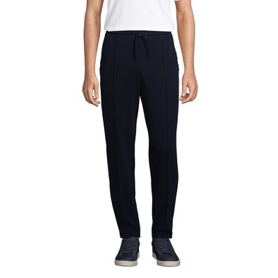 Lands' End Men's Sport Knit Elastic Waist Pull On Pant - Medium