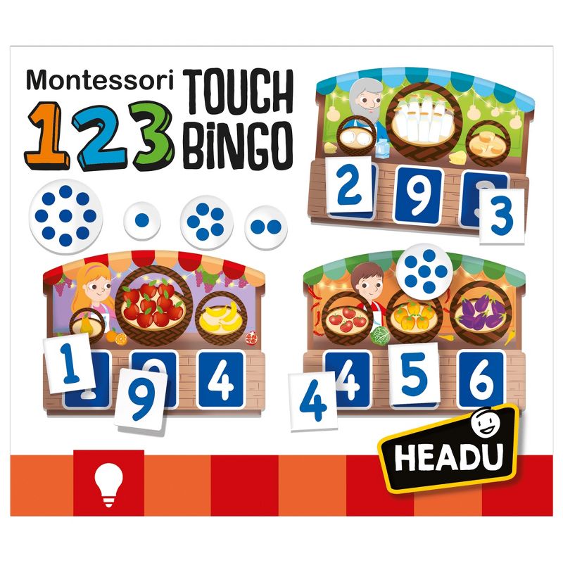Headu 123 Montessori Touch Bingo, 3 of 4