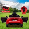12V Ride On Toy Car for Kids with Remote Control,Battery Powered Electric Vehicle Toy，3 Speed, with LED Light, MP3 for Boys and Girls - 2 of 4