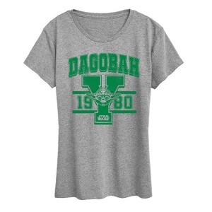 Women's - Star Wars - Yoda Dagobah 1980 Short Sleeve Graphic T-Shirt - 1 of 4