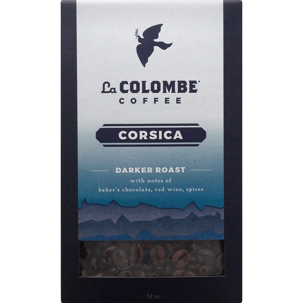 Photos - Coffee La Colombe Corsica Whole Bean Dark Roast  - 12oz
