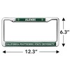 Cal Poly Alumni Logo Full Size Standard License Plate Metal Frame - 4 of 4