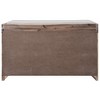 Sapphtopaz Storage Bench Shoe Rack Bench Shoe Organizer with Removable Basket and 2 Drawers Storage Ottoman Fully Assembled for Entryway Bedroom - 4 of 4