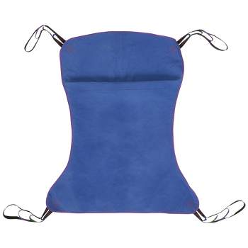 Mckesson Full Body Commode Sling Mesh 600 Lbs. Weight Capacity Blue ...