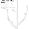 Bekrvio Heavy Duty Freestanding Coat Rack - Sturdy Round Base, Coat Tree Stand for Jacket, Hat - Entryway/Bedroom - 3 of 4