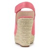 Allegra K Women's Espadrille Platform Heeled Wedges Sandals - 3 of 4