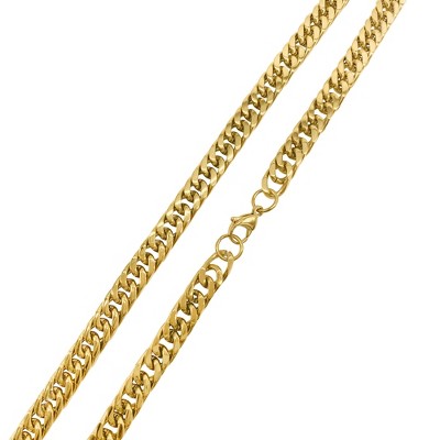 Adornia Men's Tarnish Resistant Extra Thick 9mm Cuban Chain - image 4