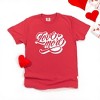 Simply Sage Market Women's Love More Words Short Sleeve Garment Dyed Tee - 3 of 4