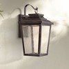 Minka Lavery Rustic Outdoor Wall Light Fixture Chelesa Bronze LED 20 3/4" Glass Shade for Post Exterior Barn Deck Porch Yard Patio - 2 of 2